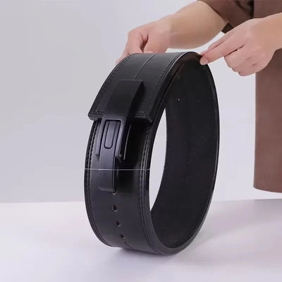 Cowhide Waist Belt for Powerlifting