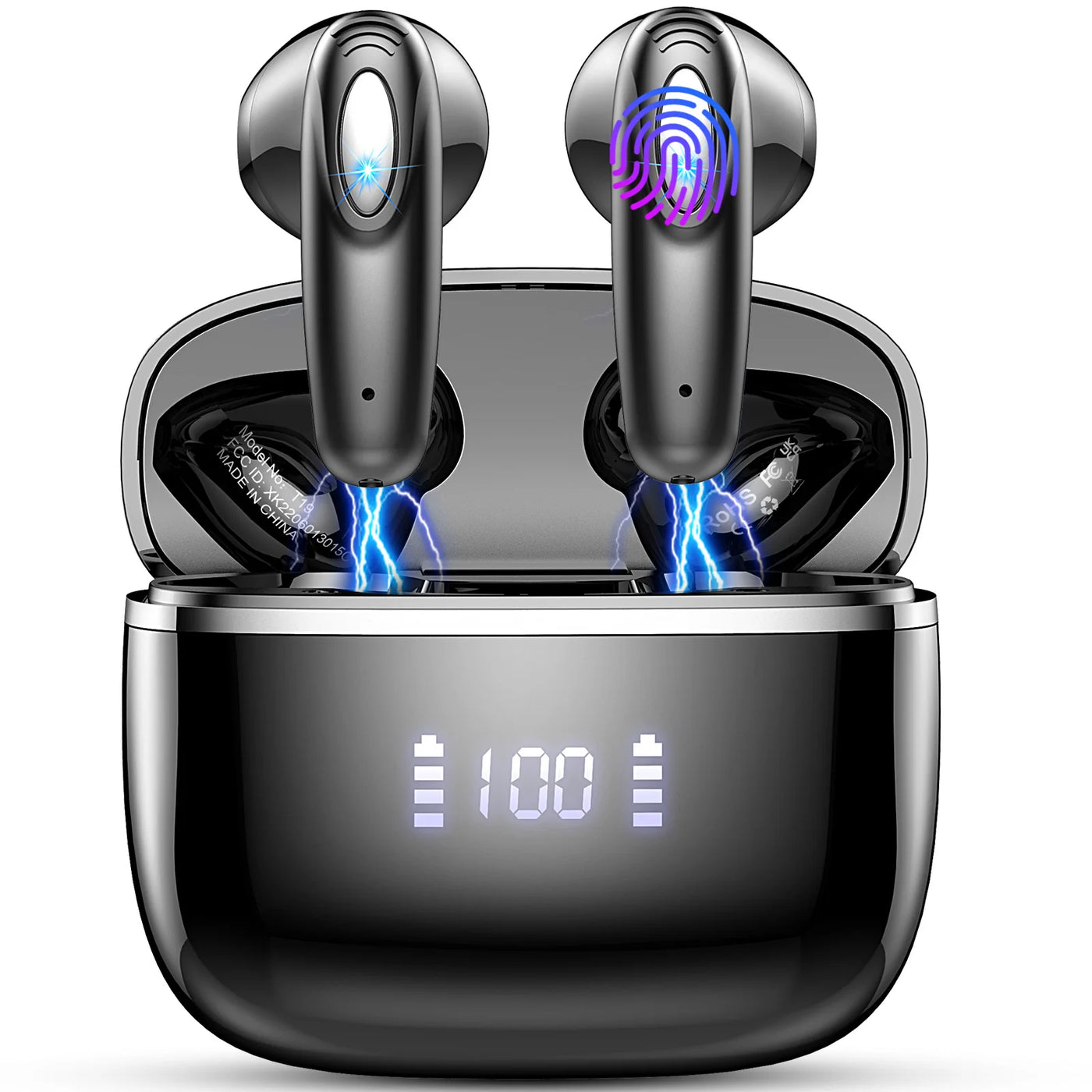 Wireless Earbuds with ENC Mic