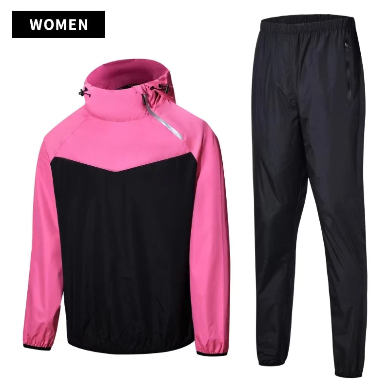 Unisex Sauna Suit Gym Set