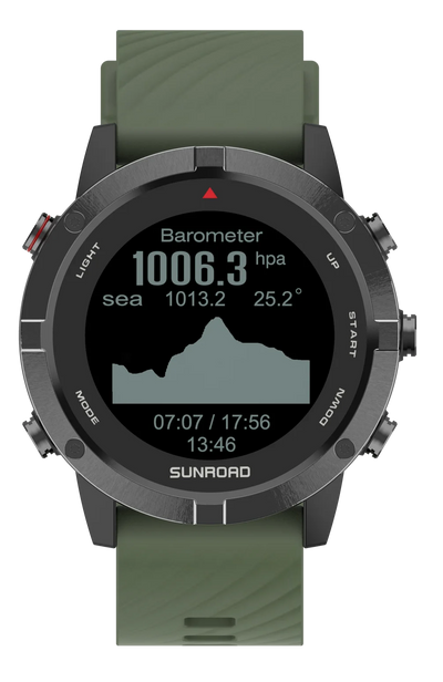 GPS Compass Digital Watch